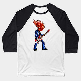 Guitar Rock Stars Baseball T-Shirt